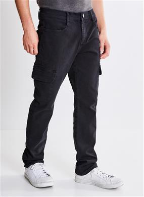 calça cargo sarja feminina
