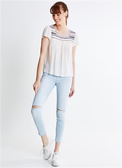 camisa bata feminina