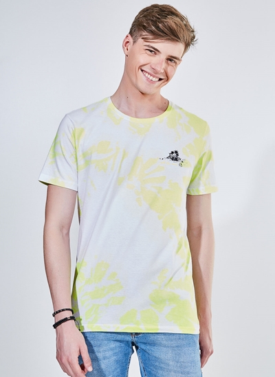 Camiseta estampa tie dye Clearance