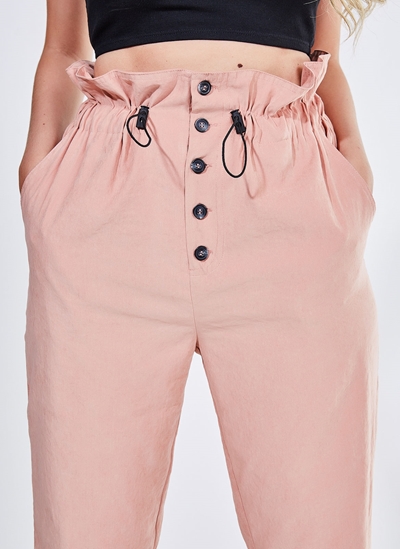 calca jeans rose