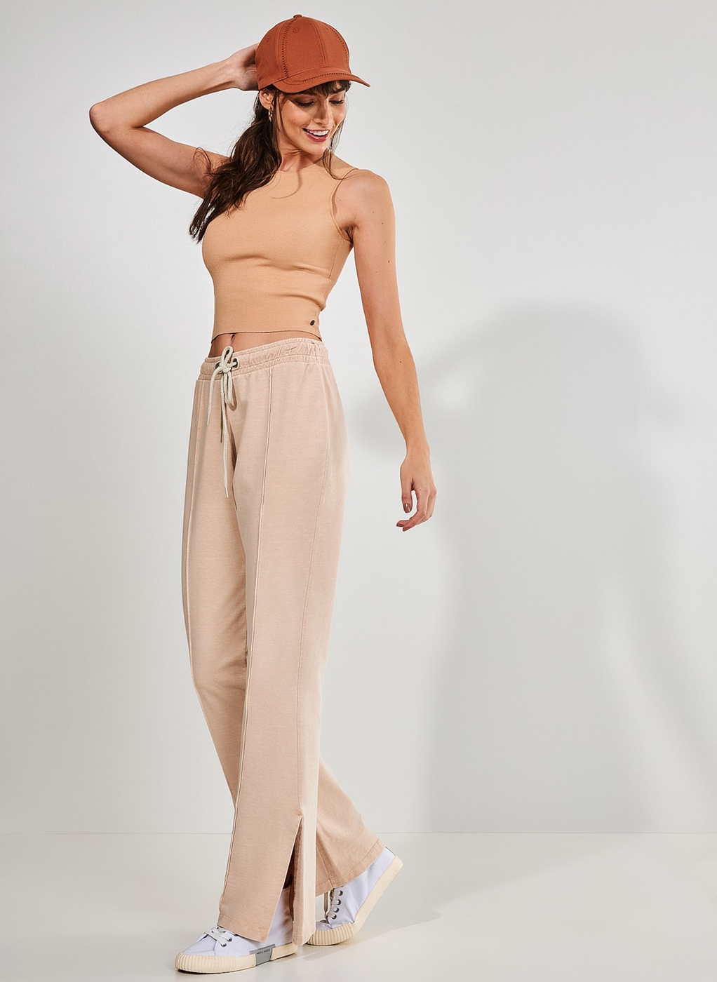 Calça Wide Moletom - Comprar em Tributai Store